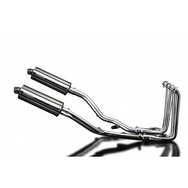 Delkevic volledig systeem Oval RVS 350mm - FJR1300 (2001-2005)