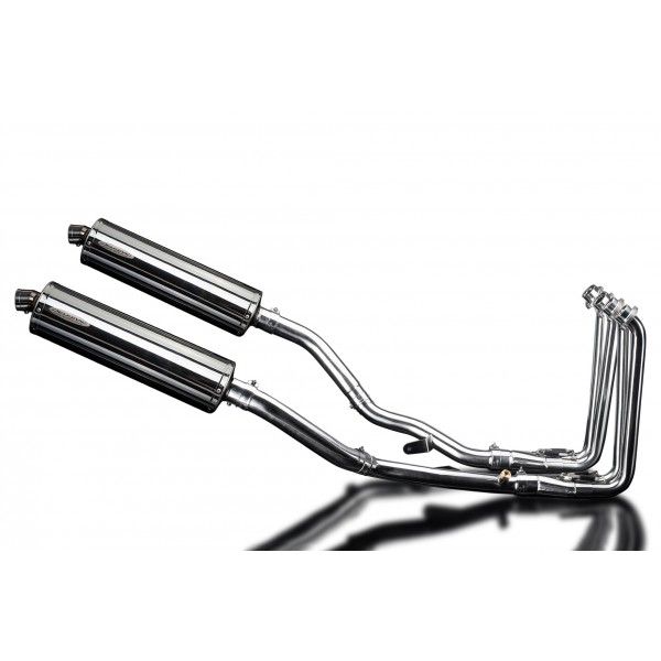 Delkevic volledig systeem Oval RVS 450mm - FJR1300 (2001-2005)