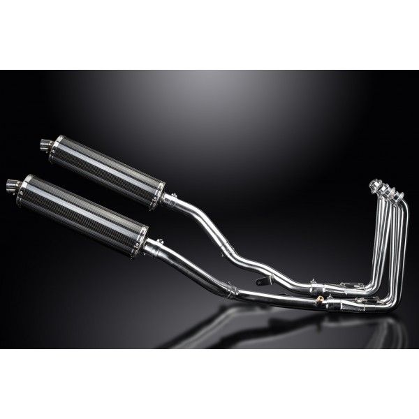 Delkevic volledig systeem Oval Carbon 450mm - FJR1300 (2001-2005)