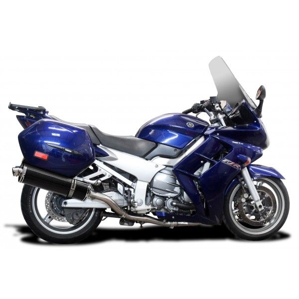 Delkevic volledig systeem Oval Carbon 450mm - FJR1300 (2001-2005)