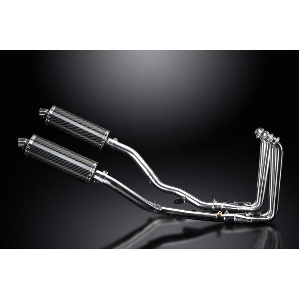 Delkevic volledig systeem Oval Carbon 350mm - FJR1300 (2001-2005)