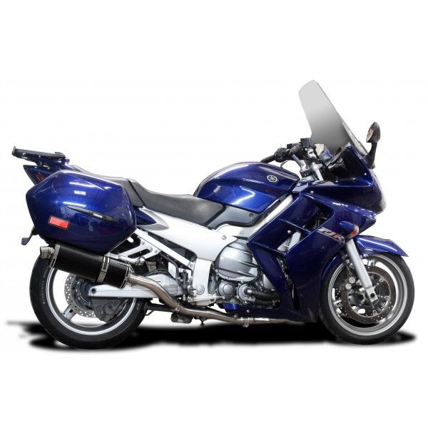 Delkevic volledig systeem Oval Carbon 350mm - FJR1300 (2001-2005)