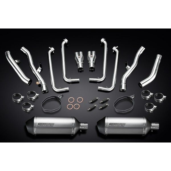 Delkevic volledig systeem X-Oval Titanium 260mm - FJR1300 (2001-2005)