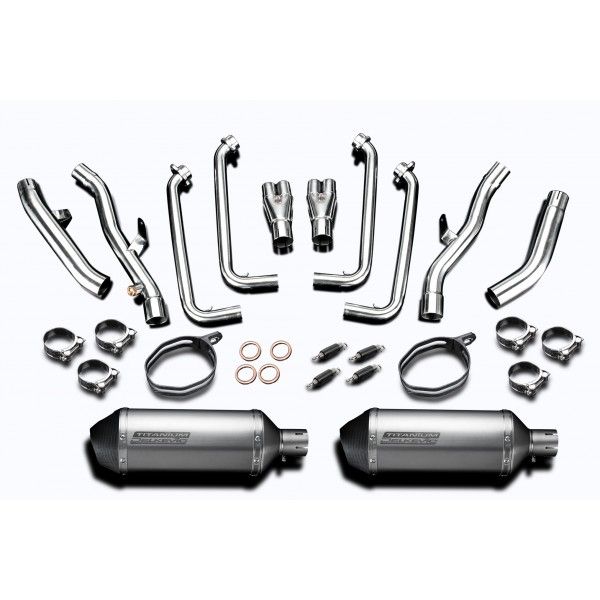Delkevic volledig systeem X-Oval Titanium 260mm - FJR1300 (2001-2005)