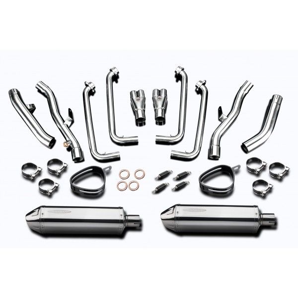 Delkevic volledig systeem Tri-Oval RVS 320mm - FJR1300 (2001-2005)