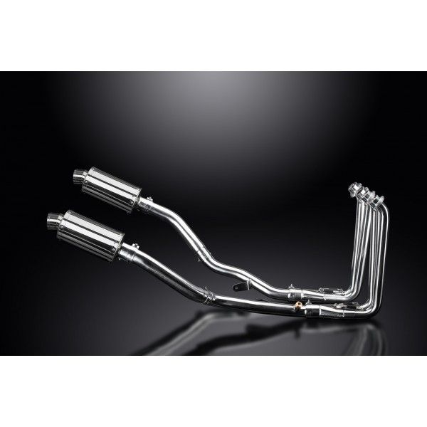 Delkevic volledig systeem Oval RVS 225mm - FJR1300 (2001-2005)