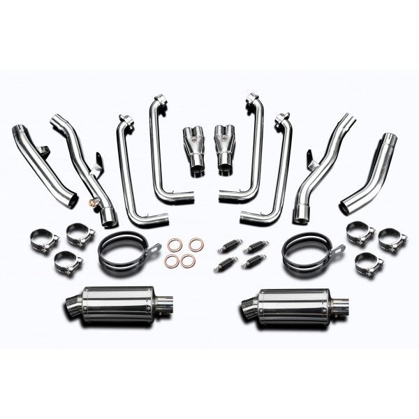 Delkevic volledig systeem Oval RVS 225mm - FJR1300 (2001-2005)