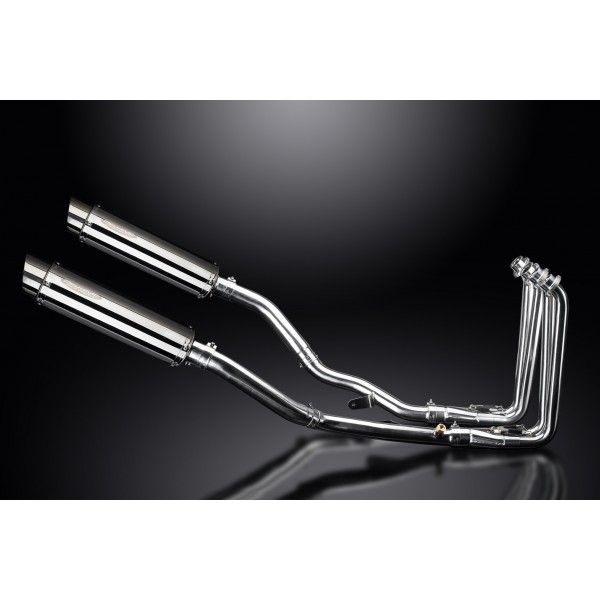 Delkevic volledig systeem Round RVS 350mm - FJR1300 (2001-2005)