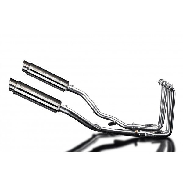 Delkevic volledig systeem Round RVS 350mm - FJR1300 (2001-2005)