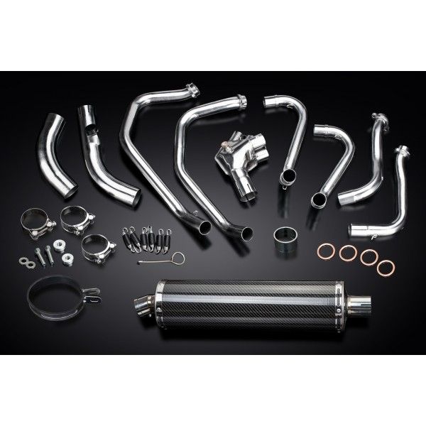 Delkevic volledig systeem Oval Carbon 450mm - VFR800X CROSSRUNNER 2011-14