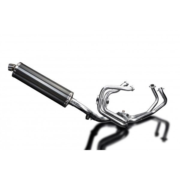 Delkevic volledig systeem Oval Carbon 450mm - VFR800X CROSSRUNNER 2011-14