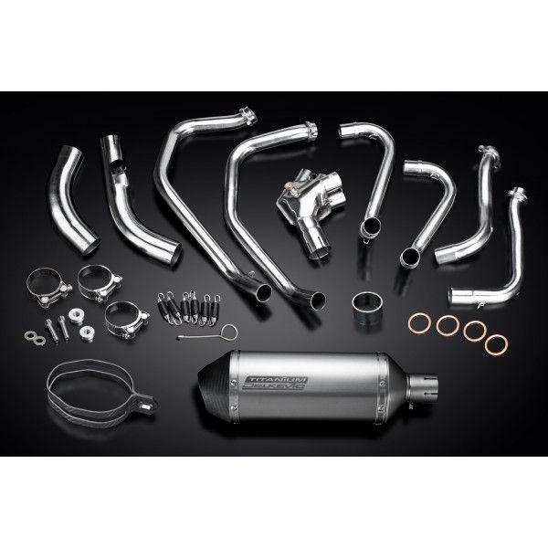 Delkevic volledig systeem X-Oval Titanium 260mm - VFR800X CROSSRUNNER 2011-14