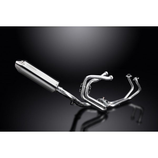 Delkevic volledig systeem Tri-Oval RVS 320mm - VFR800X CROSSRUNNER 2011-14