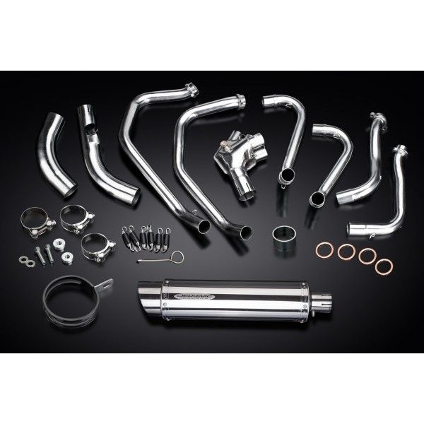 Delkevic volledig systeem Round RVS 350mm - VFR800X CROSSRUNNER 2011-14