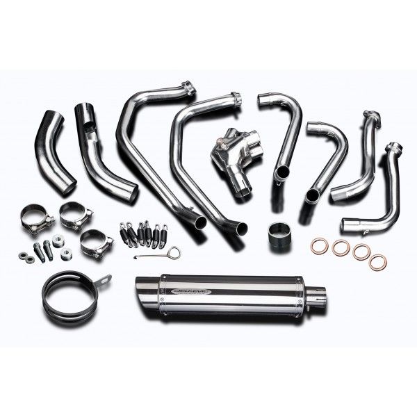 Delkevic volledig systeem Round RVS 350mm - VFR800X CROSSRUNNER 2011-14