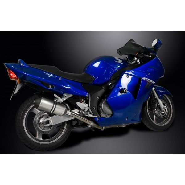 Delkevic slip-on kit X-Oval Titanium 260mm - CBR1100XX BLACKBIRD (1996-2009)