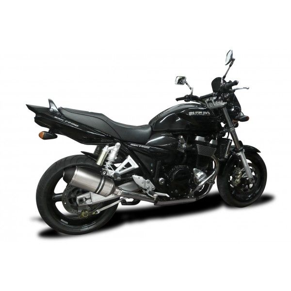 Delkevic slip-on kit X-Oval Titanium 260mm - GSX1400 K2-K4 (2001-2004)