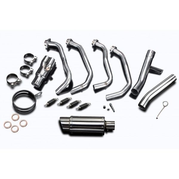 Delkevic volledig systeem Round RVS 200mm - VERSYS 1000 10-14