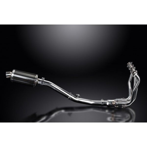 Delkevic volledig systeem Oval Carbon 225mm - VERSYS 1000 10-14