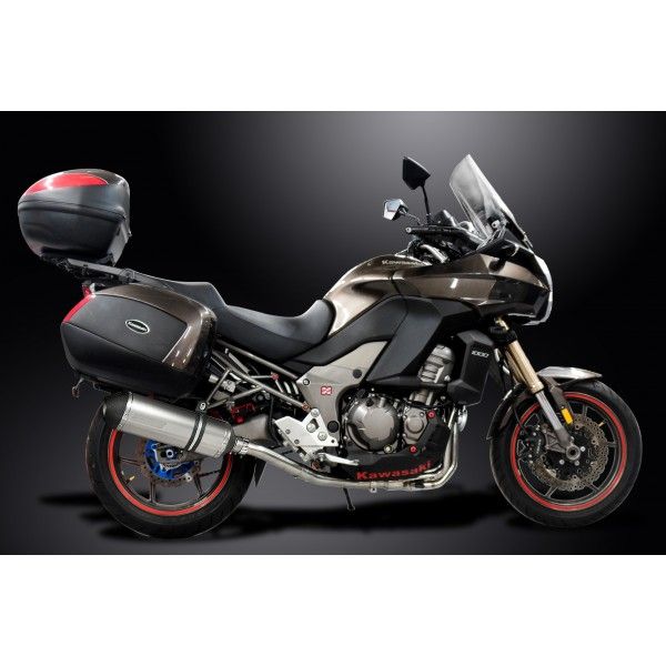 Delkevic volledig systeem X-Oval Titanium 343mm - VERSYS 1000 10-14