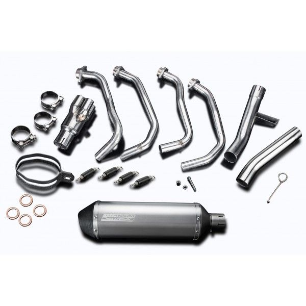 Delkevic volledig systeem X-Oval Titanium 343mm - VERSYS 1000 10-14