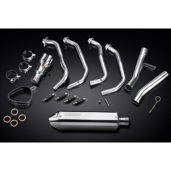 Delkevic volledig systeem Tri-Oval RVS 320mm - VERSYS 1000 10-14