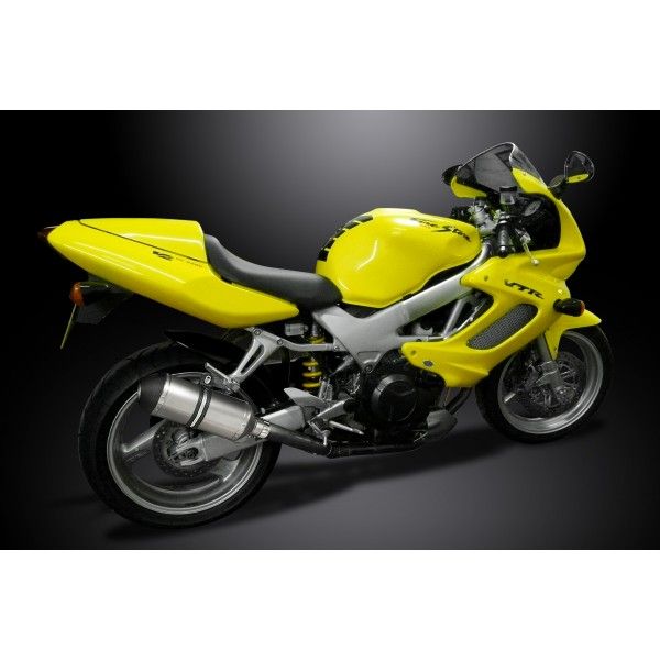 Delkevic slip-on kit X-Oval Titanium 260mm - VTR1000F Firestorm (1997-2003)