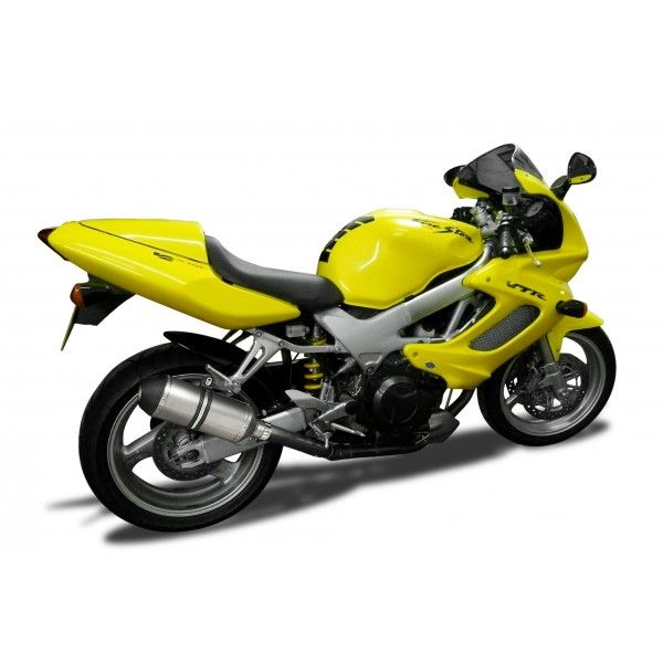 Delkevic slip-on kit X-Oval Titanium 260mm - VTR1000F Firestorm (1997-2003)