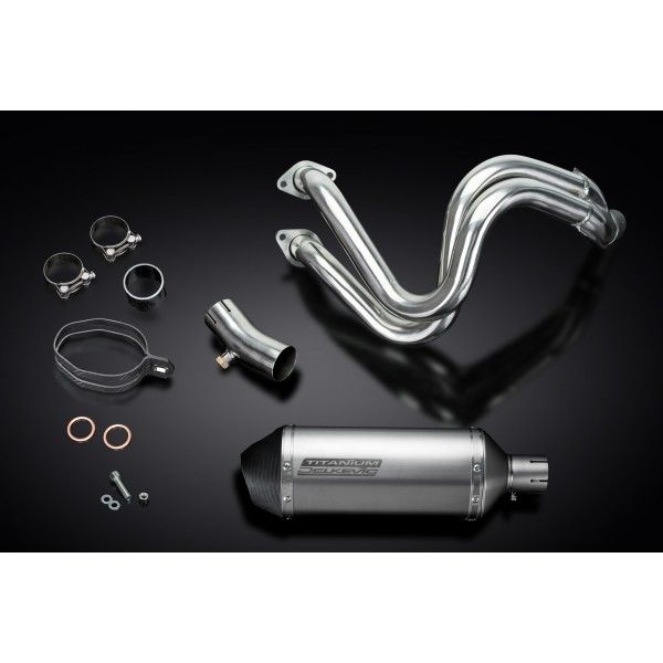 Delkevic volledig systeem X-Oval Titanium 260mm - Ninja 650 (2017-2020)