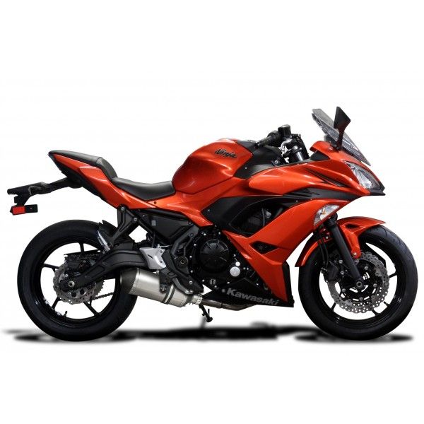 Delkevic volledig systeem X-Oval Titanium 260mm - Ninja 650 (2017-2020)