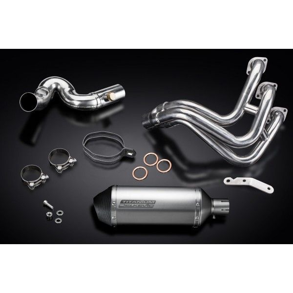 Delkevic volledig systeem X-Oval Titanium 260mm - TRACER 900 15-20