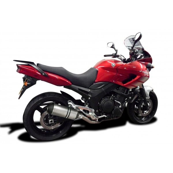 Delkevic slip-on kit X-Oval Titanium 260mm - TDM900 (2002-2013)