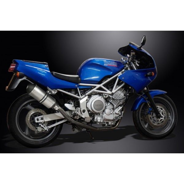 Delkevic slip-on kit X-Oval Titanium 260mm - TRX850 (1995-1999)