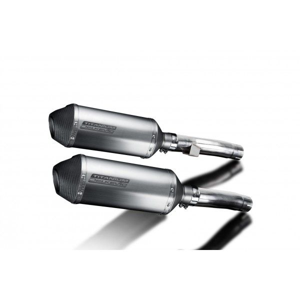 Delkevic slip-on kit X-Oval Titanium 260mm - Zephyr 1100 ZR1100B (1996-1997)
