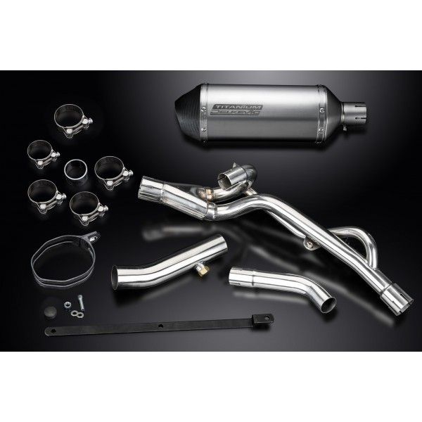 Delkevic slip-on kit X-Oval Titanium 260mm - DL650 V-Strom (2004-2011)