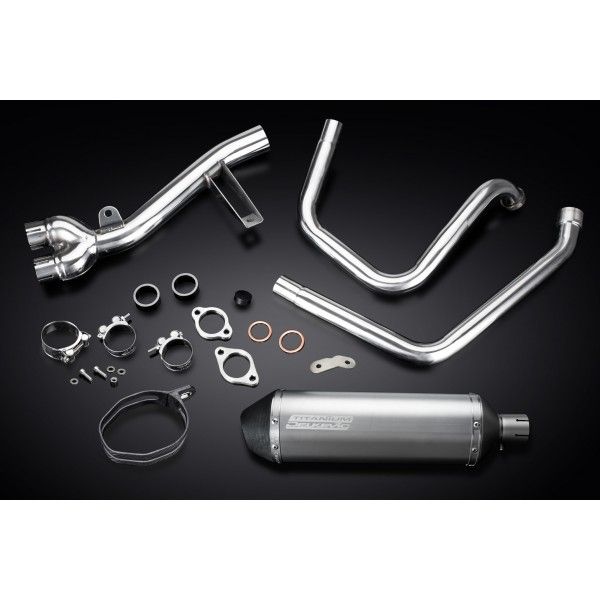 Delkevic volledig systeem X-Oval Titanium 350mm - NT650V Deauville