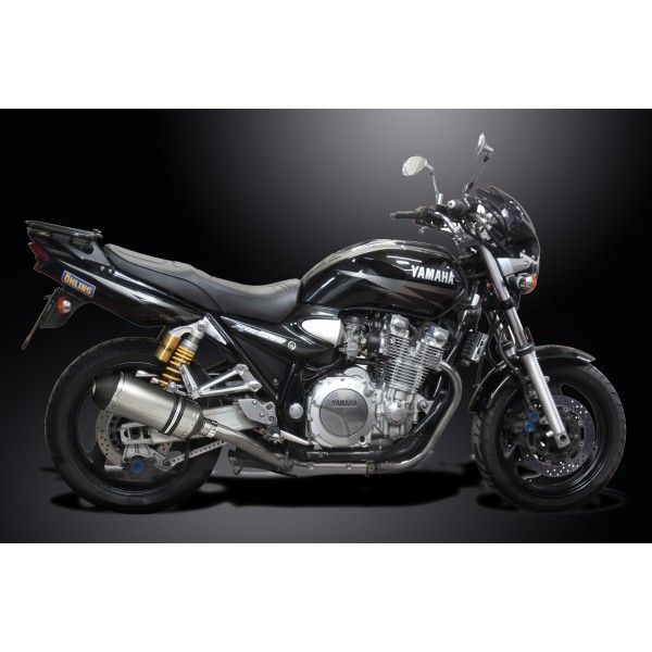 Delkevic slip-on kit X-Oval Titanium 260mm - XJR1300 (2004-2006)