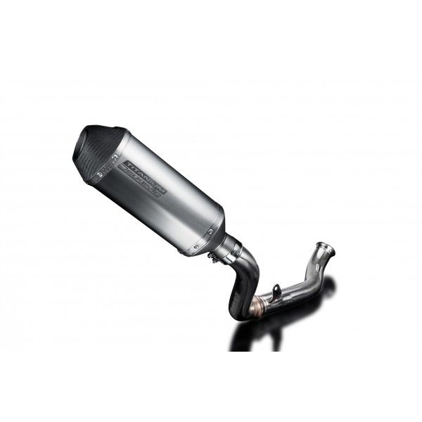 Delkevic slip-on kit X-Oval Titanium 260mm - 690 DUKE 17-18