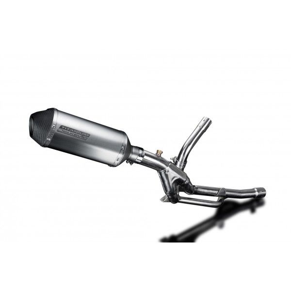 Delkevic slip-on kit X-Oval Titanium 260mm - DL650 V-Strom (2017-2020)