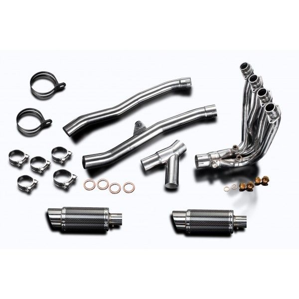 Delkevic volledig systeem Round Carbon 200mm - ZZR1400 (2008-2011)