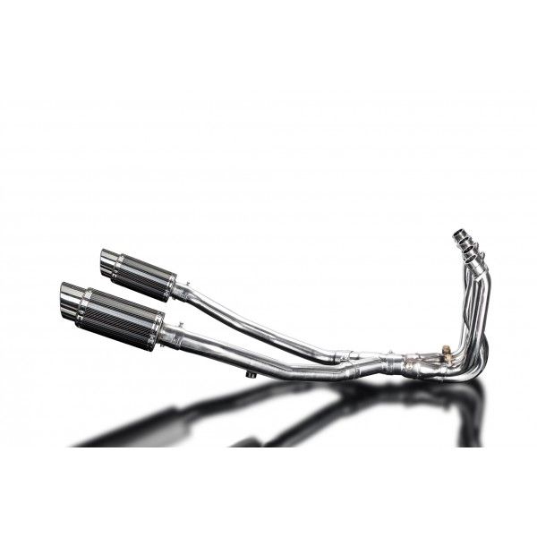 Delkevic volledig systeem Round Carbon 200mm - ZZR1400 (2008-2011)