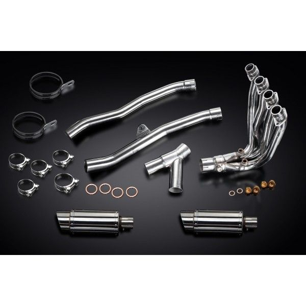 Delkevic volledig systeem Round RVS 200mm - ZZR1400 (2008-2011)