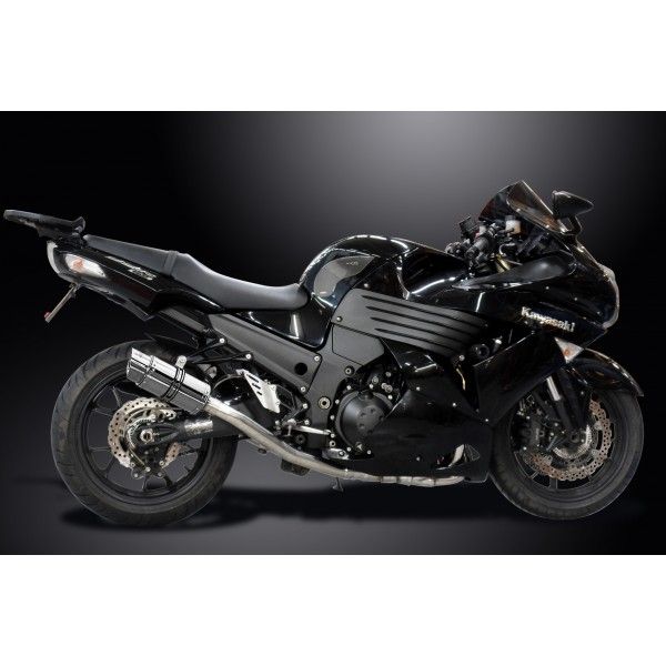 Delkevic volledig systeem Round RVS 200mm - ZZR1400 (2008-2011)