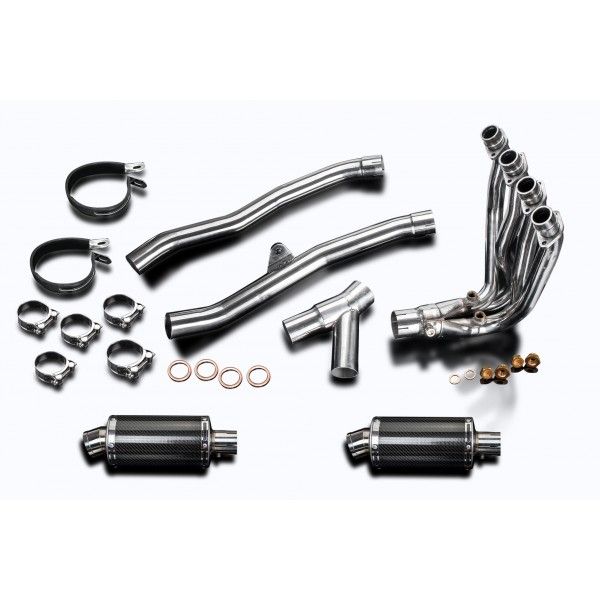 Delkevic volledig systeem Oval Carbon 225mm - ZZR1400 (2008-2011)