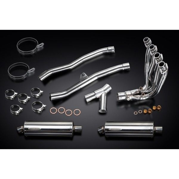 Delkevic volledig systeem Oval RVS 350mm - ZZR1400 (2008-2011)