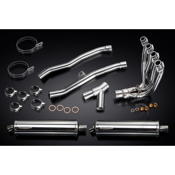 Delkevic volledig systeem Oval RVS 450mm - ZZR1400 (2008-2011)