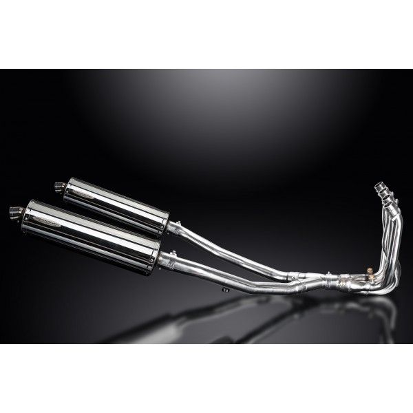 Delkevic volledig systeem Oval RVS 450mm - ZZR1400 (2008-2011)