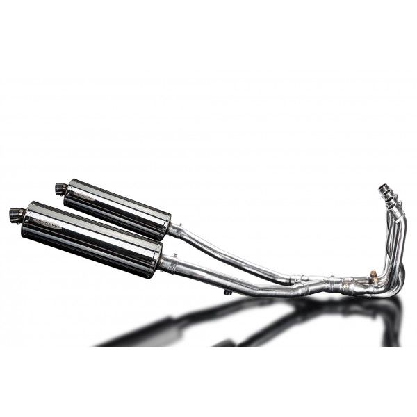 Delkevic volledig systeem Oval RVS 450mm - ZZR1400 (2008-2011)