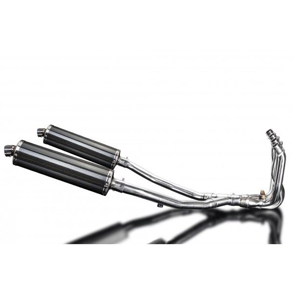 Delkevic volledig systeem Oval Carbon 450mm - ZZR1400 (2008-2011)