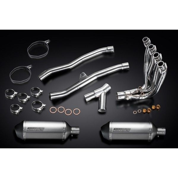 Delkevic volledig systeem X-Oval Titanium 260mm - ZZR1400 (2008-2011)